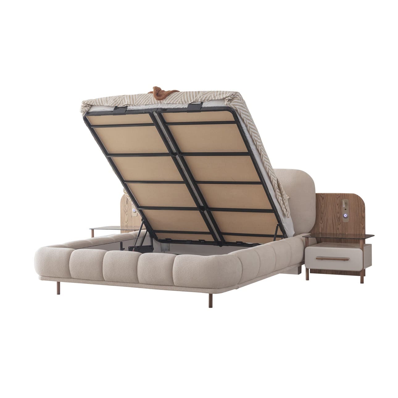 Lotus Bazalı Karyola