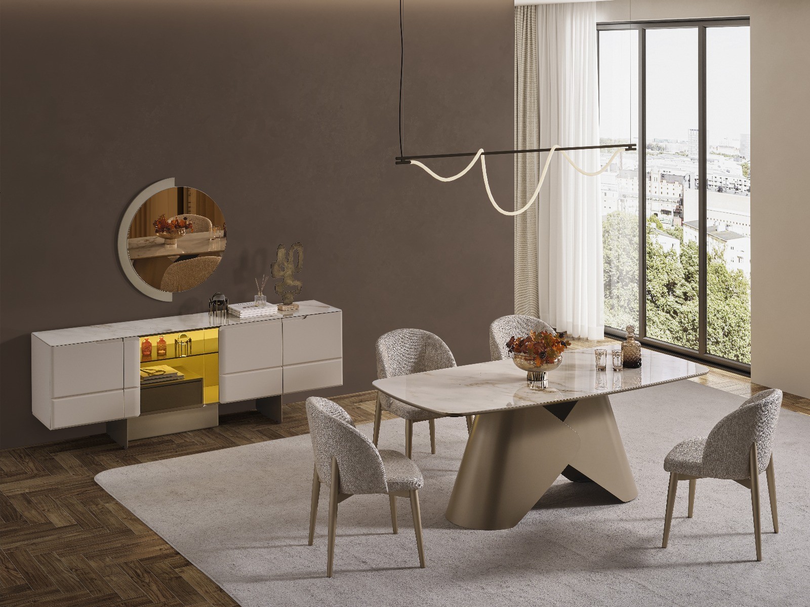 Luxury Yemek Odası Takımı