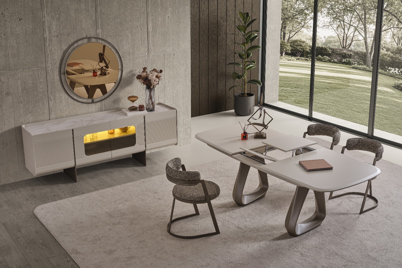 Luna Yemek Odası Takımı